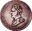 Canada 1/2 Penny Token (Wellington) HISPANIAM ET LVSITANIAM RESTITVT WELLINGTON coin obverse