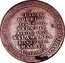 Canada 1/2 Penny Token (Wellington) CUIDAD RODRIGO JAN 19. 1812 BADAJOS APRIL 2 1812 SALAMANCA JULY 22 1812 MADRID AUG 12 1812 coin reverse