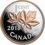 Canada 1 Cent Big Coin Series Maple Leaf 2018 1 CENT 2018 CANADA K•G coin reverse