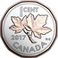 Canada 1 Cent Maple Twig Design (1982) 2017 Proof 1 CENT 2017 CANADA KG coin reverse