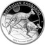 Australia 1 Dollar Australian Kangaroo 2018 AUSTRALIAN KANGAROO 2018 1 OZ 9999 SILVER coin reverse