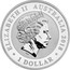 Australia 1 Dollar Australian Swan 2018 P BU ELIZABETH II AUSTRALIA 2018 1 DOLLAR coin obverse