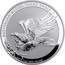 Australia 1 Dollar Australian Wedge-Tailed Eagle 2015 P Heigh relief proof KM# 2207 AUSTRALIAN WEDGE-TAILED EAGLE P 2015 1OZ 999 SILVER coin reverse