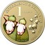 Australia 1 Dollar Snugglepot & Cuddlepie 2018 UNC in Slipcase SNUGGLEPOT & CUDDLEPIE 1 DOLLAR 1918 - 2018 (C) MS & CPA 2018 coin reverse
