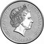 Australia 1 Dollar Sydney New Year Eve 2015 SUNC ELIZABETH II AUSTRALIA 2015 1 DOLLAR coin obverse