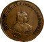 Russia 1 Kopek СПБ Pattern 1755 KM# Pn6 Б М ЕЛИСАВЕТЪ І ІМП ІСАМОД ВСЕРОС СПБ coin obverse