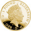 UK 1 Pound Britannia 2018 Proof 1 POUND • ELIZABETH II • D • G • REG • F • D J.C coin obverse