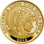 UK 1 Pound Britannia 2018 Proof BRITANNIA 1/20 OZ FINE GOLD 999.9 2018 coin reverse