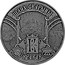 Belarus 1 Rouble Francisk Skorina's Way. Krakow 2016 Antique finish, BUNC KM# 556 ШЛЯХ СКАРЫНЫ КРАКАЎ coin reverse