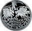 Belarus 1 Rouble Minsk. 950 Years 2017 Proof-like МЪНЬСКѢ МЕНЕСК МЕНСК МІНСК . 950 ГАДОЎ coin reverse