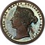 UK 1 Shilling Shilling Pattern 1875 VICTORIA DEI GRATIA BRITANNIAR: REG: F:D: coin obverse
