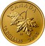 Canada 10 Dollars Maple Leaves with Queen Elizabeth II Effigy from 1965 2015 KM# 1963 CANADA 10 DOLLARS 2015 CG coin reverse