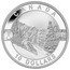 Canada 10 Dollars Skiing Canadian Slopes 2014 Proof KM# 1625.1 CANADA 2014 10 DOLLARS coin reverse