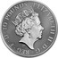 UK 10 Pounds The Unicorn Queen's Beasts 2019 10 POUNDS ELIZABETH II D G REG F D coin obverse