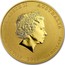 Australia 100 Dollars Year of the Tiger - Colored 2010 P MS-BU ELIZABETH II AUSTRALIA 1 OZ 9999 GOLD 2010 100 DOLLARS IRB coin obverse