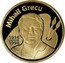 Moldova 100 Lei 100th Birth Anniversary of painter Mihail Grecu 2016 Proof MIHAIL GRECU 1916 1998 coin reverse