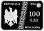 Moldova 100 Lei 20 years of National Currency 2013 Proof REPUBLICA MOLDOVA 2013 100 LEI coin obverse