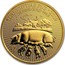 UK 100 Pounds Year of the Pig 2019 YEAR OF THE PIG 2019 1 OZ FINE GOLD 9999 coin reverse
