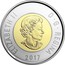 Canada 2 Dollars 150th Anniversary of Canadian Confederation Polar Bear 2017 Maple Leaf Proof ELIZABETH II D ∙ G ∙ REGINA 2017 coin obverse