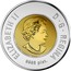 Canada 2 Dollars 20 Years Polar Bear Toonie 1996-2016 2016 KM# 2104 ELIZABETH II D G REGINA 9995 PLAT. SB coin obverse