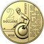 Australia 2 Dollars 2018 Invictus Games 2018  2 DOLLARS SYDNEY INVICTUS GAMES AS 2018 coin reverse