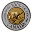 Canada 2 Dollars Knowledge 2000 Proof KM# 399b KNOWLEDGE 2000 LE SAVOIR CANADA coin reverse