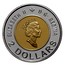 Canada 2 Dollars Path of Knowledge - Polar Bear 2000 Proof KM# 399a ELIZABETH II D ∙ G ∙ REGINA 2 DOLLARS coin obverse