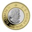 Canada 2 Dollars Polar Bear 2006 Proof KM# 631a ELIZABETH II D ∙ G ∙ REGINA 1996-2006 coin obverse