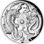 Australia 2 Dollars Tiger & Dragon 2018 Proof P coin reverse