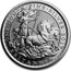 UK 2 Pounds Britannia (20th Anniv Chariot) 2017 ONE'OUNCE'FINE'SILVER'2017 BRITANNIA coin reverse