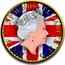 UK 2 Pounds Britannia - Union Jack 2017 BU ELIZABETH II ∙ D ∙ G ∙ REG ∙ F ∙ D ∙ 2 POUNDS J.C coin obverse