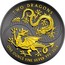 UK 2 Pounds Chinese and Welsh Dragons 2018 BU TWO DRAGONS ONE OUNCE FINE SILVER 999 2018 coin reverse