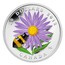Canada 20 Dollars Aster with Venetian Glass Bumblebee 2012 Proof KM# 1266 20 DOLLARS 2012 MG CANADA coin reverse