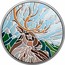 Canada 20 Dollars Canadian Mosaics - Caribou 2018 Proof JV coin reverse