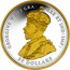 Canada 20 Dollars First World War Allied Forces 2018 Proof; Selective gold plating GEORGIVS V DEI GRA: REX ET IND:IMP: 20 DOLLARS B.M. coin obverse