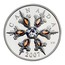 Canada 20 Dollars Iridescent Snowflake 2007 CANADA KW 2007 coin reverse