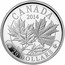 Canada 20 Dollars Majestic Maple Leaves 2014 Proof KM# 1770.1 CANADA 2014PL 20 DOLLARS coin reverse