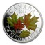 Canada 20 Dollars Majestic Maple Leaves - Coloured 2014 Proof KM# 1770 CANADA 2014 PL 20 DOLLARS coin reverse