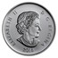 Canada 20 Dollars Majestic Maple Leaves with Drusy Stone 2016 Proof KM# 2162 ELIZABETH II D∙G∙REGINA 2016 coin obverse