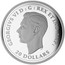 Canada 20 Dollars Patrol Against U Boats 2016 Proof KM# 2209 GEORGIVS VI D G REX ET IND IMP HP 20 DOLLARS coin obverse