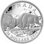 Canada 20 Dollars The Bison - The Fight 2014 Proof KM# A1609 CANADA 20 DOLLARS 2O14 coin reverse