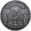 Belarus 20 Roubles Francisk Skorina's Way. Padova 2016 Antique finish, BUNC KM# 577 ШЛЯХ СКАРЫНЫ ПАДУЯ coin reverse