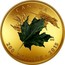 Canada 200 Dollars Alluring Maple Leaves of Fall - Green 2015 KM# 2062 CANADA 200 DOLLARS 2015 MG coin reverse
