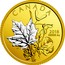 Canada 200 Dollars Enchanting Maple Leaves - Gold Platinum Plating 2018 Proof CANADA 2018 99999 AU NL coin reverse