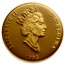 Canada 200 Dollars Royal Canadian Mounted Police 1993 Proof KM# 244 ELIZABETH II D ∙ G ∙ REGINA 1990 coin obverse
