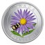 Canada 25 Cents Aster and Bumble Bee 2012 KM# 1265 CANADA MG 25 CENTS 2012 coin reverse