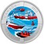Canada 25 Cents Canadian coast guard 2012 KM# 1247 CANADA 2012 25 CENTS CCG.GCC 1962-2012 coin reverse