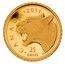 Canada 25 Cents Cougar 2011 Proof KM# 1171 CANADA 2011 25 CENTS ED coin reverse