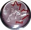 Canada 25 Cents Curling 2007 KM# 682a 25 CENTS VANCOUVER 2010 coin reverse