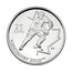 Canada 25 Cents Ice hockey 2007 KM# 683 25 CENTS VANCOUVER 2010 coin reverse
